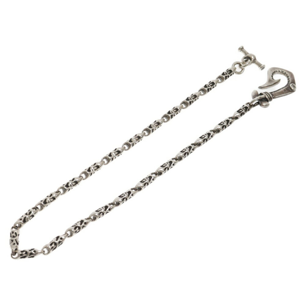 Travis Walker(トラヴィスワーカー) FISH HOOK SMALL MEAT LINKS WALLET CHAIN フィッシュホック スモール リンク チェーン スモール ミートリンク ウォレット チェーン【中古】【程度B】【カラーシルバー】【取扱店舗OneStyle原宿店】