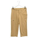 PATAGONIA(パタゴニア) サイズ:0 17SS Hiking Travel Capri Crop Pants クロップドパンツ ベージュ レディース 21236SP17【中古】【程度B】【カラーベージュ】【オンライン限定商品】