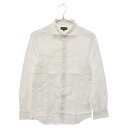 JOSEPH HOMME(ジョセフオム) サイズ:44 ストライプ長袖シャツ【中古】【程度B】【カラーホワイト】【オンライン限定商品】