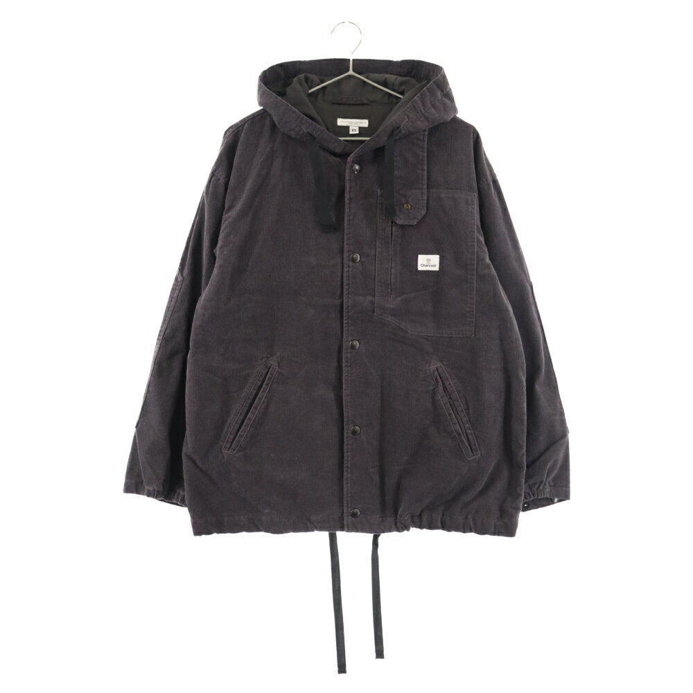 Engineered Garments(エンジニアド ガーメンツ) サイズ:XS EG Bench Jacket ( Corduroy) コーデュロイ ソリッド ベンチジャケット チャコール