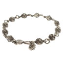 CHROME HEARTS(クロムハーツ) サイズ: 1 NO1 BALL/ 1クロスボールブレスレット シルバー【中古】【程度B】【カラーシルバー】【取扱店舗OneStyle原宿店】