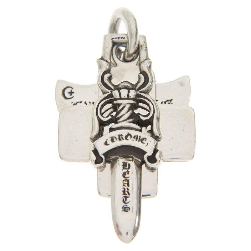 CHROME HEARTS(クロムハーツ) ×氷室京介 3TRINKETS スリートリンケッツ ネックレストップ シルバー【中古】【程度B】【カラーシルバー】【取扱店舗BRINGアメリカ村店】