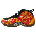 SUPREME(シュプリーム) サイズ:US8.5/26.5cm 14SS×NIKE ナイキ AIR FOAMPOSITE 1 SUPREME SP×シュプリーム エアフォームポジット レッド ミッドカットスニーカー シューズ 652792-600 US8.5/26.5cm【中古】【程度A】【カラーレッド】【取扱店舗BRING札幌店】