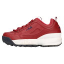 FILA(フィラ) サイズ:26.5cm Disruptor II Premium ディスラプター2 プレミアム ローカットスニーカー レッド US8.5/26.5cm 1FM00139-647【中古】【程度B】【カラーレッド】【オンライン限定商品】