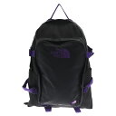 THE NORTH FACE(ザノースフェイス) Purple Label Ripstop Nylon Day Pack パープルレーベル リップストップ ナイロンデイパック バックパック ブラック/パープル NN7905N【中古】【程度B】【カラーブラック】【オンライン限定商品】