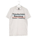 TENDERLOIN(テンダーロイン) サイズ:S 17SS T-TEE TR Racing PRO CLUB ロゴプリント 半袖Tシャツ カットソー ホワイト【中古】【程度B】【カラーホワイト】【取扱店舗BRING仙台店】