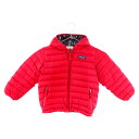 PATAGONIA(パタゴニア) サイズ:4T 16AW Baby Reversible Down Sweater Hoody ベビー リバーシブル ダウンセーターフーディ ダウンジャケット ピンク キッズ 61370【中古】【程度B】【カラーピンク】【オンライン限定商品】