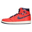 NIKE(ナイキ) サイズ:27.0cm AIR JORDAN 1 RETRO HIGH David Letterman エアジョーダン1レトロ デイビッドレターマン ハイカットスニーカー レッド/ネイビー US9/27cm 555088-606【中古】【程度B】【カラーレッド】【オンライン限定商品】