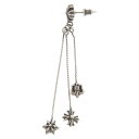 CHROME HEARTS(クロムハーツ) JOJO PST PLS BS STAR L ジョジョ クロス BSフレア スター ピアス シルバー【中古】【程度B】【カラーシルバー】【取扱店舗BRING福岡天神店】