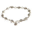 CHROME HEARTS(クロムハーツ) NO1 BALL/ 1クロスボールブレスレット シルバー【中古】【程度B】【カラーシルバー】【取扱店舗OneStyle新宿店】