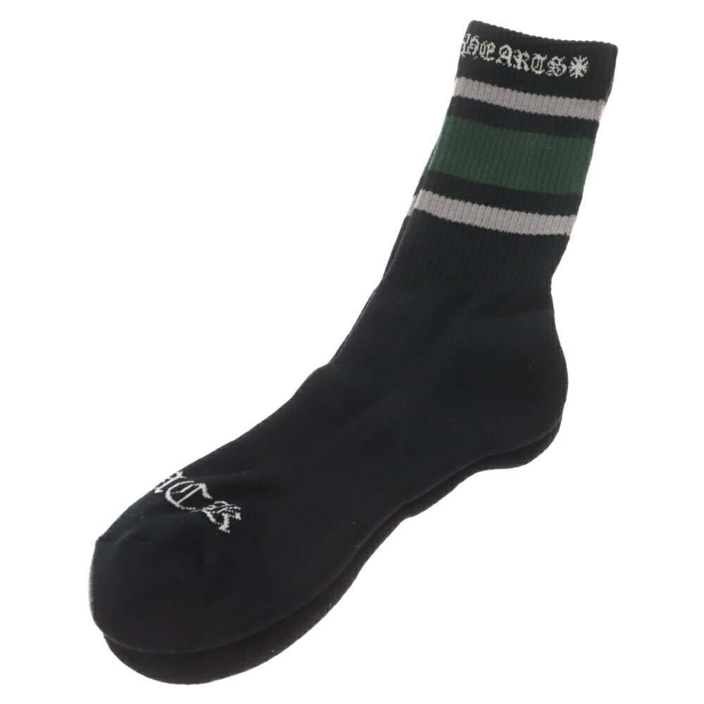 CHROME HEARTS(クロムハーツ) BORDER SOCKS 