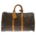 LOUIS VUITTON(ルイヴィトン)キーポル45 モノグラムキャンバス ボストンバッグ 旅行カバン ブラウン M41428/SP1913 ブランド LOUIS VUITTON 品名 キーポル45 モノグラムキャンバス ボストンバッグ 旅行カバン ブラウン M41428/SP1913 表記サイズ 14786 サイズガイドはコチラ 実寸 横幅：46センチ 高さ：27センチ マチ：20センチ 持ち手：10センチ 素材表記 表記無し/原産国：フランス製 カラー ブラウン 商品状態 使用感有り 持ち手部分/ストラップにキズ/汚れ有り 金属部分にキズ有り ヌメ革部分に割れ有り 付属品：写真に写っているものがすべてになります。 備考：- 商品番号 1724B290001※お問い合わせの際は、こちらの商品番号をお伝えいただくとスムーズです。 注意事項 ※掲載商品は実店舗等で同時販売しており、欠品になる場合がございます。 恐れ入りますがその際はキャンセルとなりますため、予めご了承くださいませ。 ※原則、お客様都合でのキャンセル・返品はお受けできません。 ≪返品について詳しくはこちらをご覧くださいませ。≫ ご利用の際はショッピングガイドを必ずご一読の上、ご購入へお進みくださいませ。 状態ランク B N 新品〜未使用品 新品未開封品になります。 S 新品同様品または試着程度の使用感があります。 A 使用感の少ない比較的状態の良い中古品になります。 B 着用感があり若干の汚れ・ダメージが見受けられる中古品になります。 C 汚れ・ダメージが多数見受けられ難がある中古品になります。 【取扱店舗】 BRING アメリカ村店 TEL: 06-4708-7056 このブランドの他の商品を見る