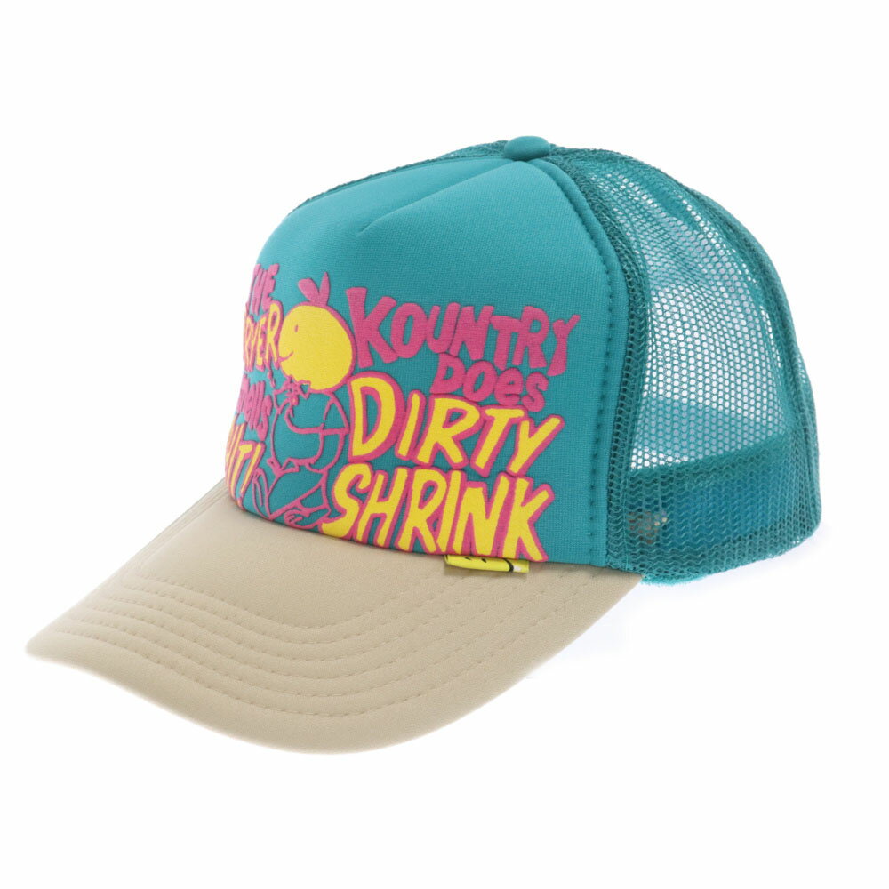 KAPITAL(キャピタル) サイズ:F KOUNTRY DIRTY SHRINK トラックCAP K2312XH567 メッシュキャップ 帽子 マルチ【新古品/中古】【程度S】【カラーマルチカラー】【オンライン限定商品】