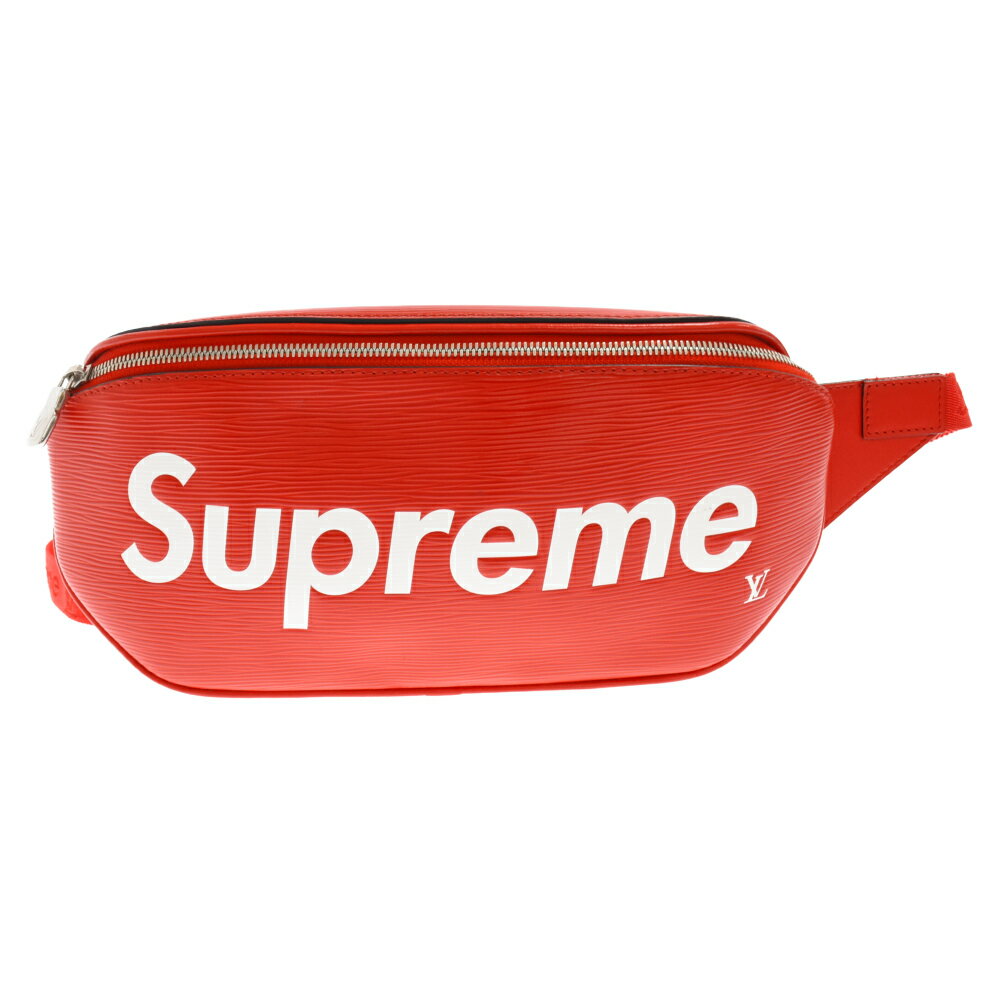 SUPREME(シュプリーム) 17AW×LOUIS VUITTON BAM BAG シュプリーム バムバッグ ウエストバッグ レッド M53418 NZ2117【中古】【程度B】【カラーレッド】【取扱店舗渋谷】