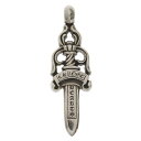 CHROME HEARTS(クロムハーツ) サイズ:LARGE LARGE DAGGER ラージダガーペンダントネックレストップシ ルバー【中古】【程度B】【カラーシルバー】【取扱店舗OneStyle原宿店】