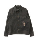 CHROME HEARTS(クロムハーツ) サイズ:M WORKDOG クロスパッチ付きワークドッグデニムジャケット ブラック【新古品/中古】【程度S】【カラーブラック】【取扱店舗名古屋】