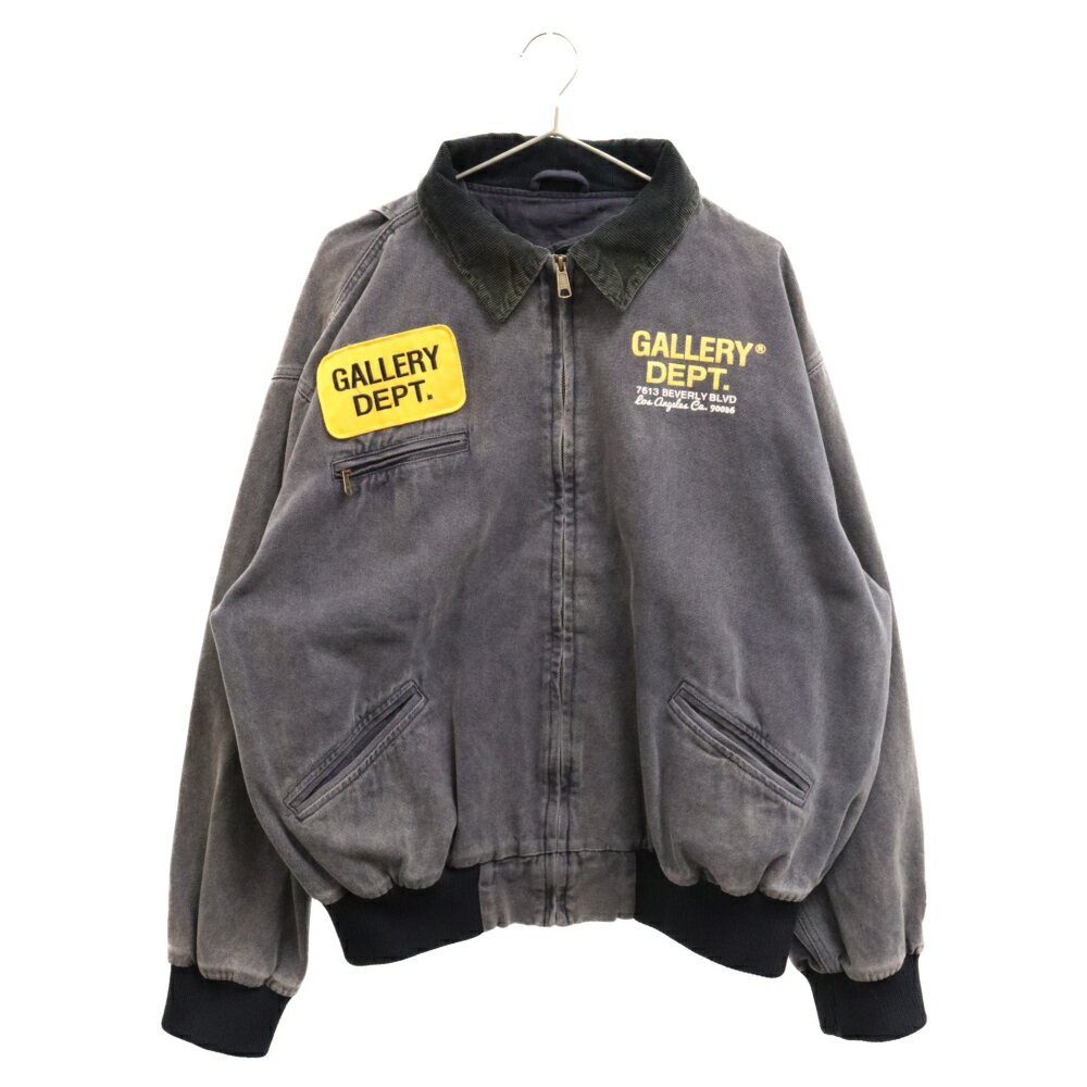 GALLERY DEPT.(ギャラリーデプト) サイズ:L/XL Mechanic Jacket メカニックジャケット チャコールグレー【中古】【程度A】【カラーグレー】【取扱店舗渋谷】