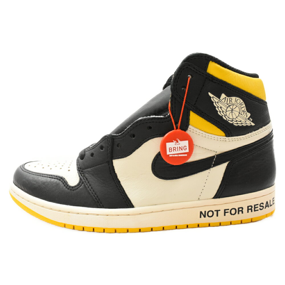 NIKE(ナイキ) サイズ:27.5cm AIR JORDAN 1 RETRO HIGH NOT FOR RESALE Varsity Maize エアジョーダンワンレトロ ノットフォーリセール ハイカットスニーカー US9.5/27.5cm 861428-107