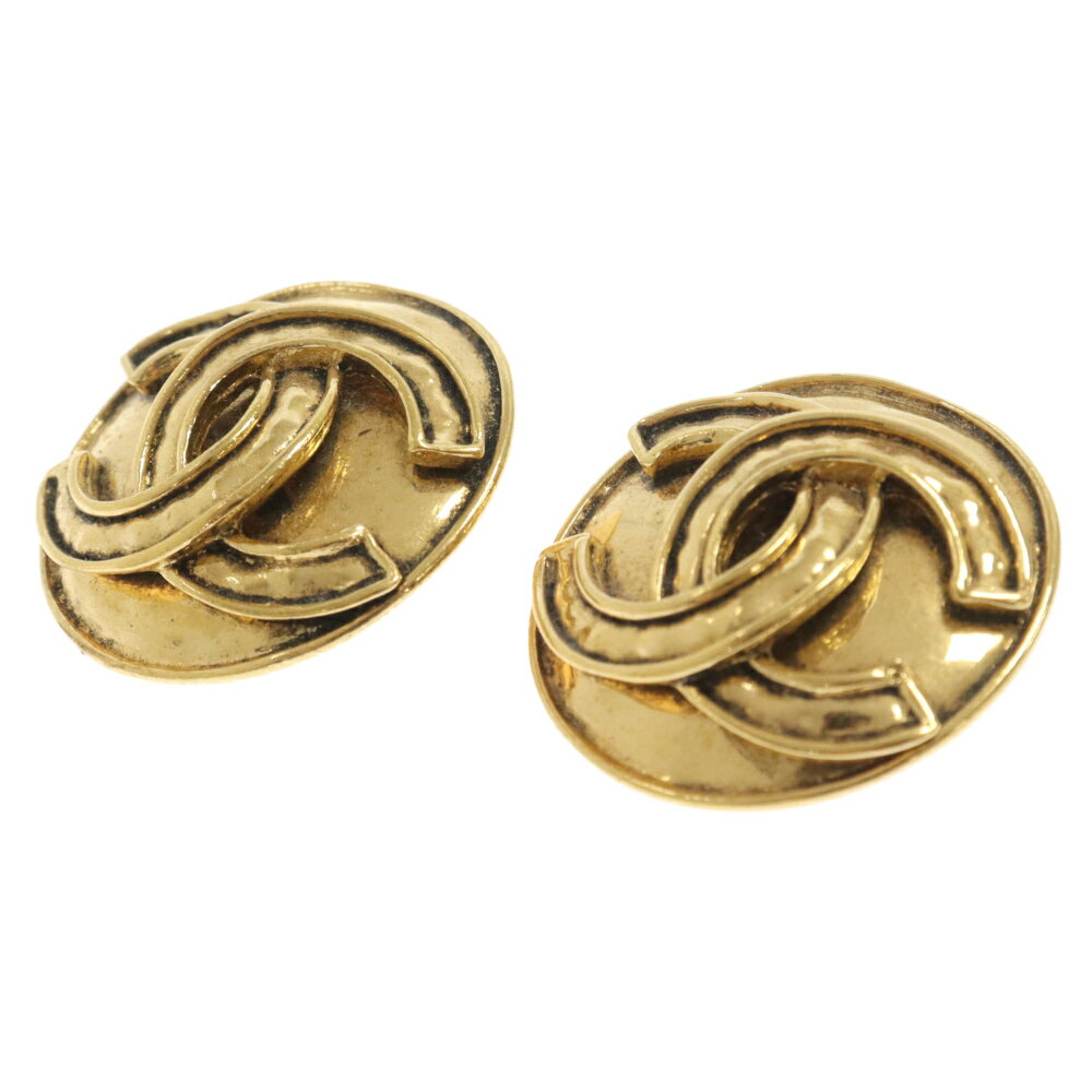 CHANEL(シャネル) 94P ラウンドココマーク イヤリング ゴールド【中古】【程度B】【カラーゴールド】【オンライン限定商品】のサムネイル