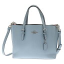 COACH(コーチ) 2WAYハンドバッグ ショルダーバッグ A2378 ブルー【中古】【程度B】【カラーブルー】【オンライン限定商品】