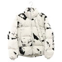 Y-3(ワイスリー) サイズ:XS 23AW GRAPHIC FLOCK PUFFER JACKET グラフィック総柄ダウンジャケット IL2036 ブラック/ホワイト【中古】【程度A】【カラーブラック】【オンライン限定商品】