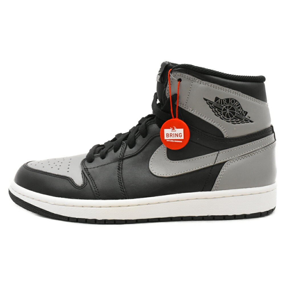 NIKE(ナイキ) サイズ:27.0cm AIR JORDAN 1 RETRO HIGH OG SHADOW 2013 エアジョーダン1 シャドウ ハイカットスニーカーグレー US9 555088-014【新古品/中古】【程度S】【カラーグレー】【取扱店舗BRING福岡天神店】