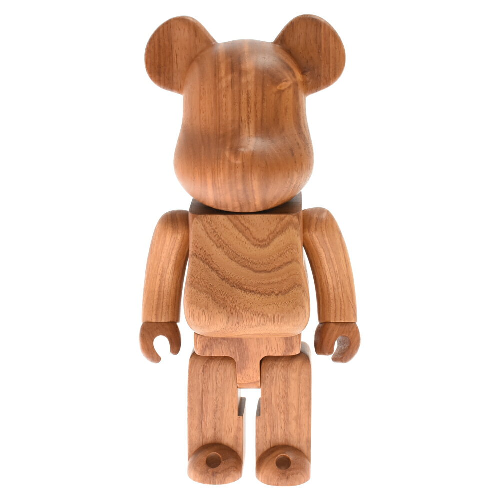 MEDICOM TOY(メディコムトイ) サイズ:400% BE@RBRICK ベアブリック ×PORTER ポーター カリモク フィギュア 人形 木 ウッド 400%【新古品/中古】【程度S】【カラーブラウン】【取扱店舗BRINGアメリカ村店】