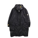 MONCLER(モンクレール) サイズ:1 23AW×fragment design FENNEL LONG PARKA フラグメントデザイン フェンネル ロングパーカ ブラック I209U1C00002【新古品/中古】【程度S】【カラーブラック】【取扱店舗BRING札幌店】