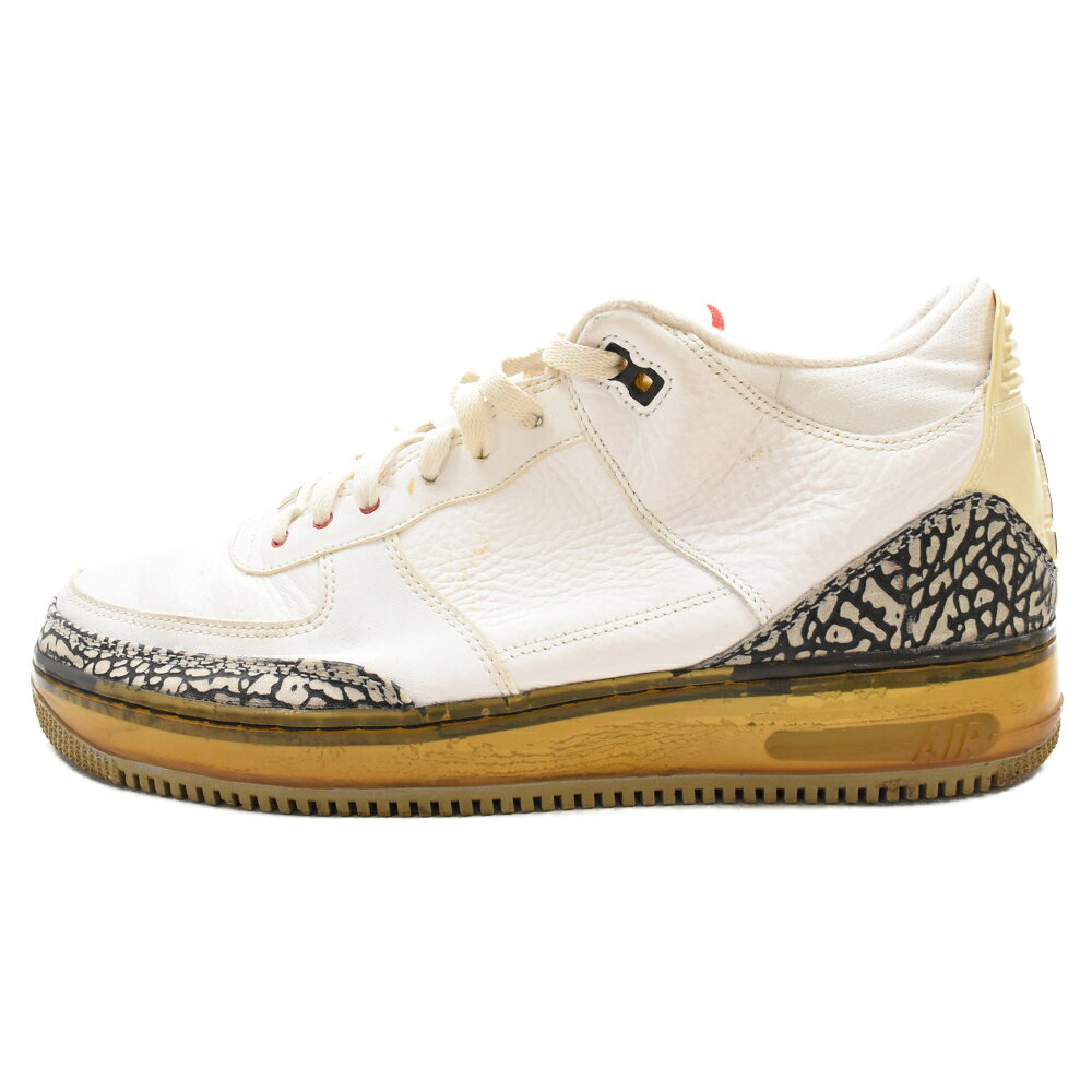 NIKE(ナイキ) サイズ:28.5cm AJF3 エアジョーダンフォース3 ローカットスニーカー ホワイト US10.5/28.5cm 323626-161