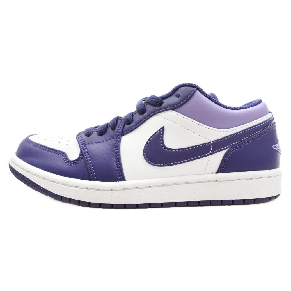 NIKE(ナイキ) サイズ:US7/25cm WMS AIR JORDAN 1 LOW SKY J PURPLE-WHITE ウィメンズ エアジョーダンエアジョーダン1ロー ローカットスニーカー パープル/ホワイト 553558-515 US7/25cm【中古】【程度A】【カラーパープル】【オンライン限定商品】