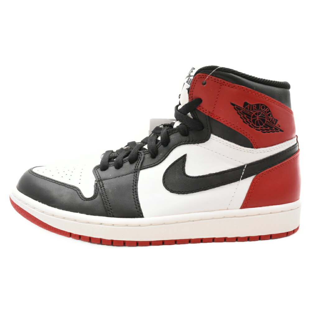 NIKE(ナイキ) サイズ:27.0cm AIR JORDAN1 RETRO HIGH OG 2013 エアジョーダン1 ハイカットスニーカー つま黒 ブラック/レッド US9 555088-184【新古品/中古】【程度S】【カラーブラック】【取扱店舗BRING京都河原町店】