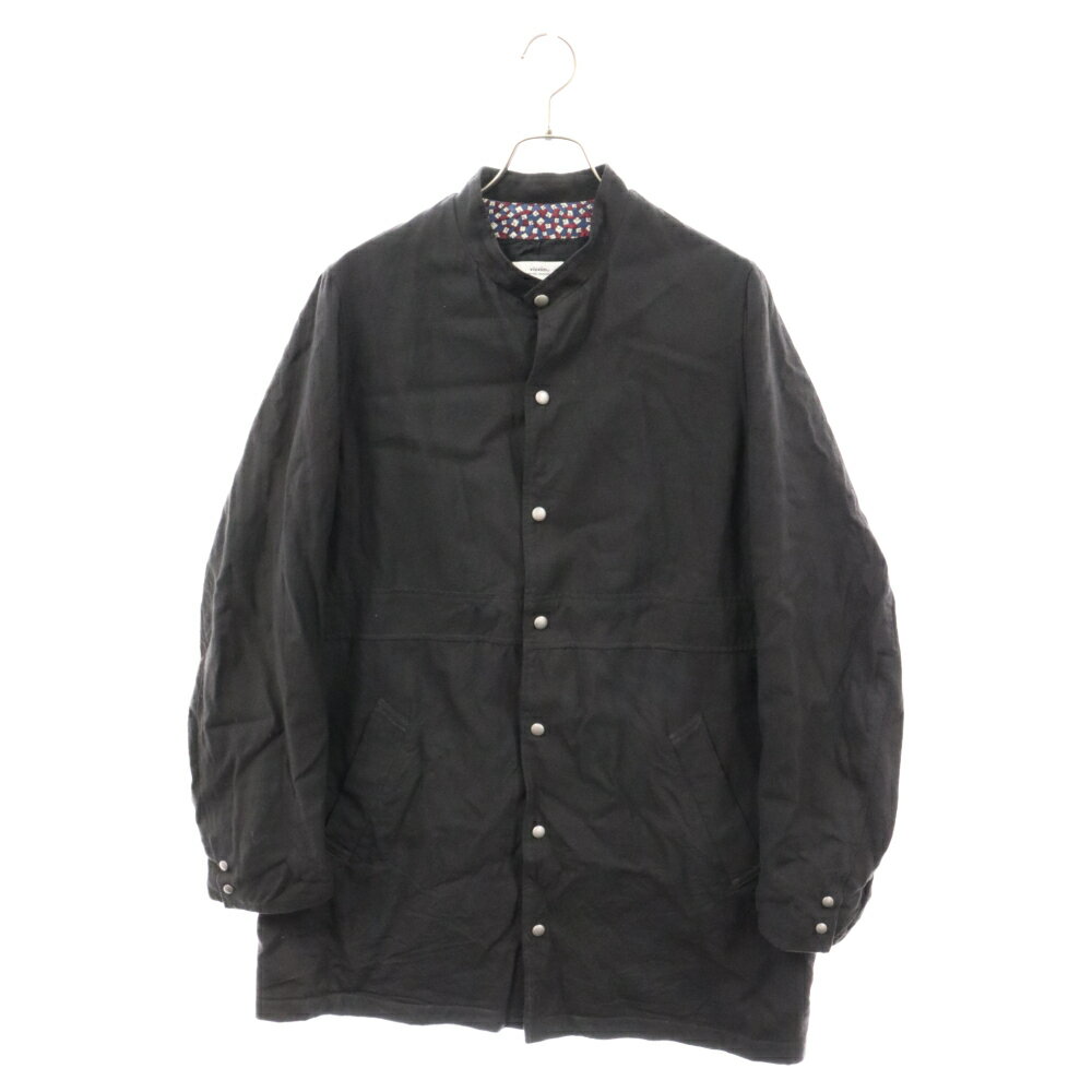 VISVIM(ヴィスヴィム) サイズ:2 19SS BLACKBIRD COAT ブラックバードコート ブラック 0119105013013【中古】【程度B】【カラーブラック】【オンライン限定商品】 1