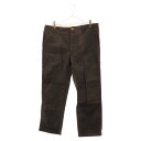 VISVIM(ヴィスヴィム) サイズ:3 HIGH-WATER CHINO シンチバック付き チノ ワーク パンツ ブラウン VS0001835【中古】【程度A】【カラーブラウン】【オンライン限定商品】