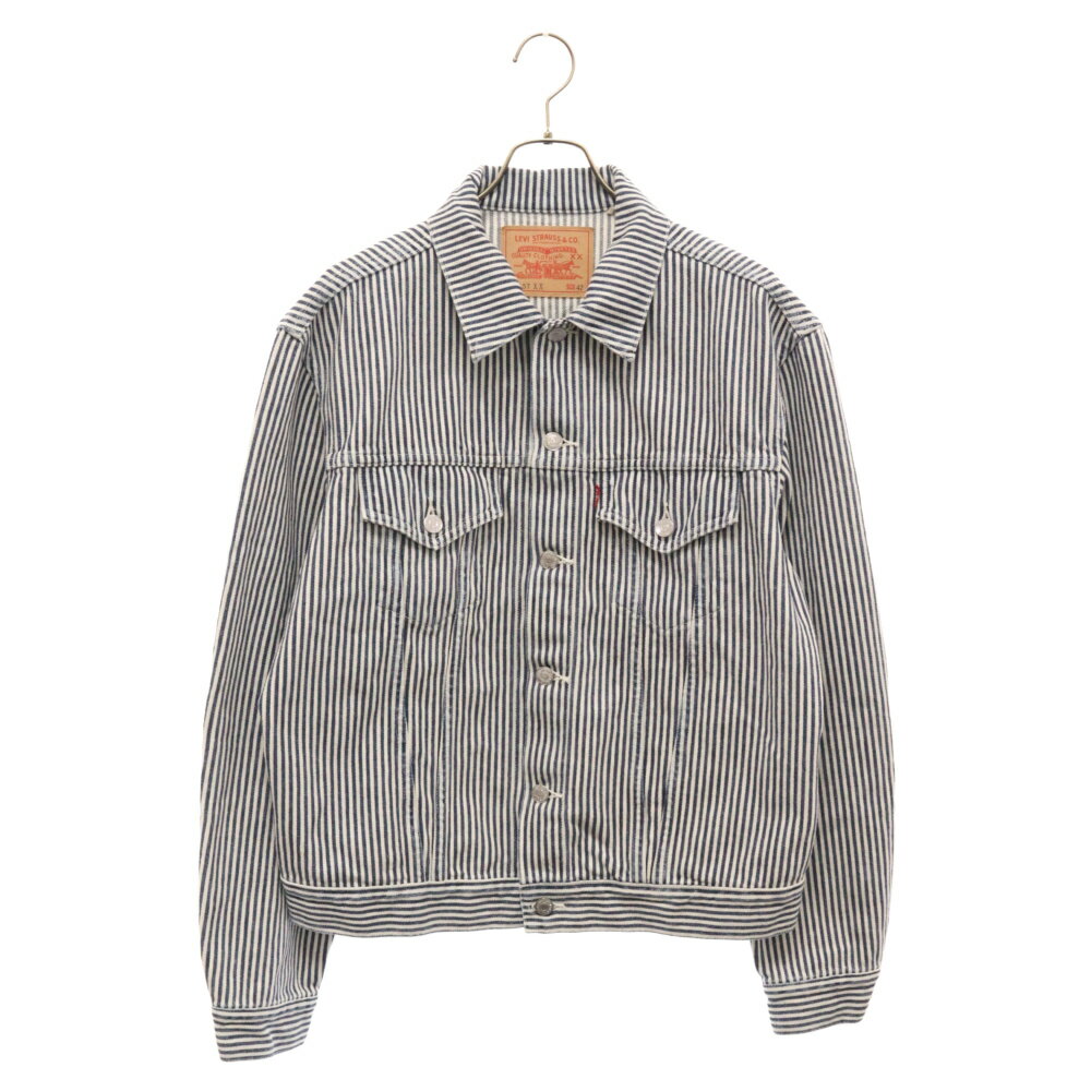 Levi's(꡼Х) :42 23SSNIGO Hickory Stripe 557XX ҥå꡼ȥ饤ץǥ˥ॸ㥱å ǥ/ۥ磻 A5904-0000šۡAۡڥ顼֥롼ۡڼ谷ŹBRING㲰ĮŹ