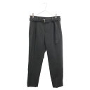 Sacai(サカイ) サイズ:2 22AW Wool Melton Pants ウールメルトンパンツ 22-02886M ブラック【新古品/中古】【程度S】【カラーブラック】【取扱店舗BRING福岡天神店】