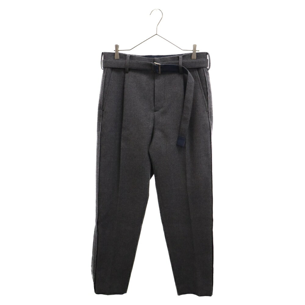 Sacai(TJC) TCY:3 22AW Wool Melton Pants E[gpc 22-02886M O[yVÕi/ÁzyxSzyJ[O[zy戵XBRINGV_Xz