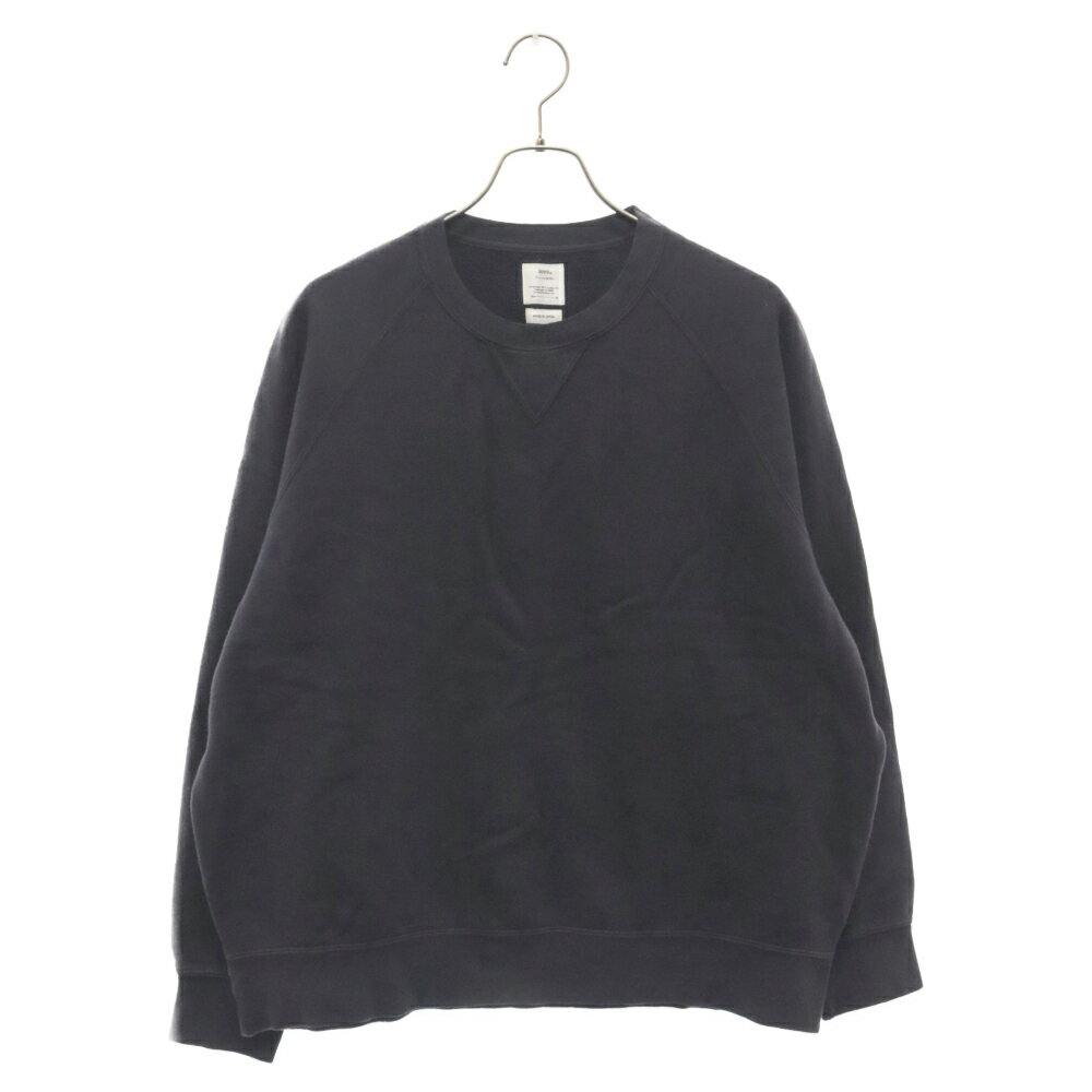 VISVIM(ヴィスヴィム) サイズ:2 23AW AMPLUS SB SWEAT アムプラス エスビー スウェット トレーナー ネイビー 0323205010005