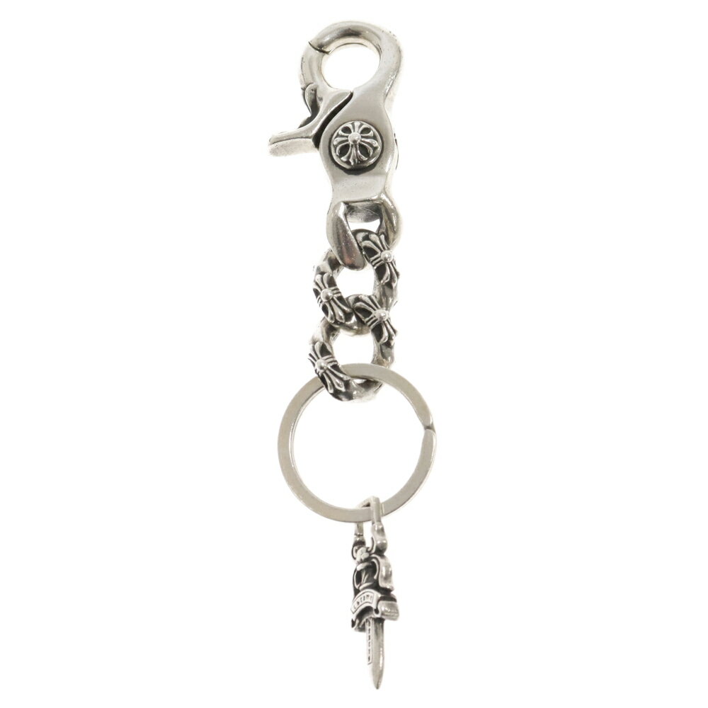 CHROME HEARTS(クロムハーツ) CLP CHN XFANCY-S/ショートエクストラファンシーリンク キーチェーン シルバー【中古】【程度B】【カラーシルバー】【取扱店舗BRING京都河原町店】