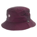 STUSSY(ステューシー) サイズ:XS/S Iridescent Bucket Hat ロゴ刺繍 バケットハット パープル 232120【中古】【程度A】【カラーパープル】【取扱店舗BRING THRIFT CLOSET】