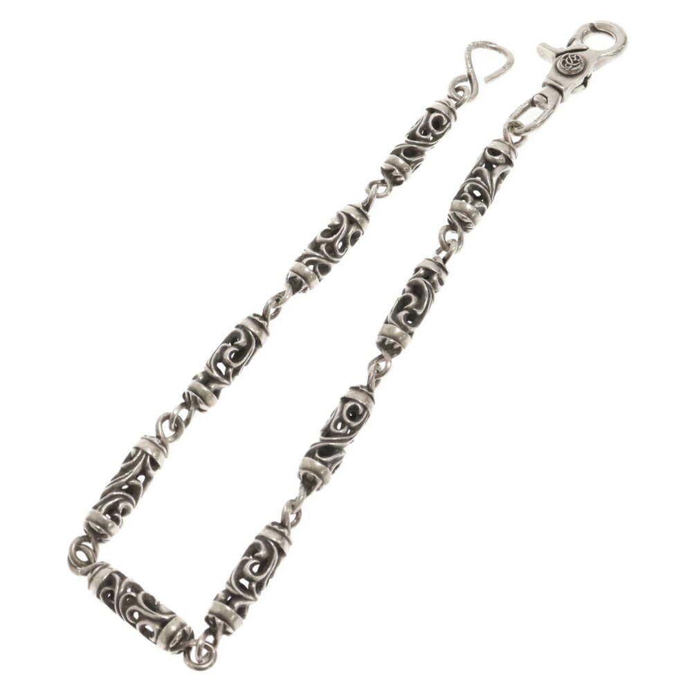 CHROME HEARTS(クロムハーツ) サイズ:9LINK Roller Short Chain 1クリップ ローラー ウォレットチェーン シルバー 9LINK【中古】【程度B】【カラーシルバー】【取扱店舗】