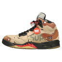 SUPREME(シュプリーム) サイズ:27.0cm ×NIKE AIR JORDAN 5 Retro ナイキ エアジョーダン5 レトロ ハイカットスニーカー ブラウン US9/27cm 824371-201【中古】【程度B】【カラーブラウン】【取扱店舗BRING KICKS】