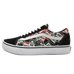 HYSTERIC GLAMOUR(ヒステリックグラマー) サイズ:US8H/26.5cm ×Vans SEE NO EVIL Old Skool×バンズ シーノーイービル オールドスクール ローカットスニーカー ブラック/ホワイト US8H/26.5cm【新古品/中古】【程度S】【カラーブラック】【取扱店舗原宿】