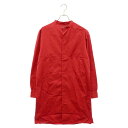 Y's BANG ON(ワイズバンオン) サイズ:2 No82 W Pocket Blouse フラップ付きポケット レギュラーカラー ロングスリーブ 長袖シャツ レディース レッド YA-B82-073【中古】【程度B】【カラーレッド】【オンライン限定商品】