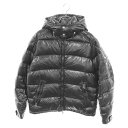 MONCLER(モンクレール) サイズ:2 ×mastermind JAPAN MAYA SHINY BLACK マスターマインドジャパン マヤ シャイニー ダウンジャケット ブラック 32096403670568950【中古】【程度A】【カラーブラック】【オンライン限定商品】