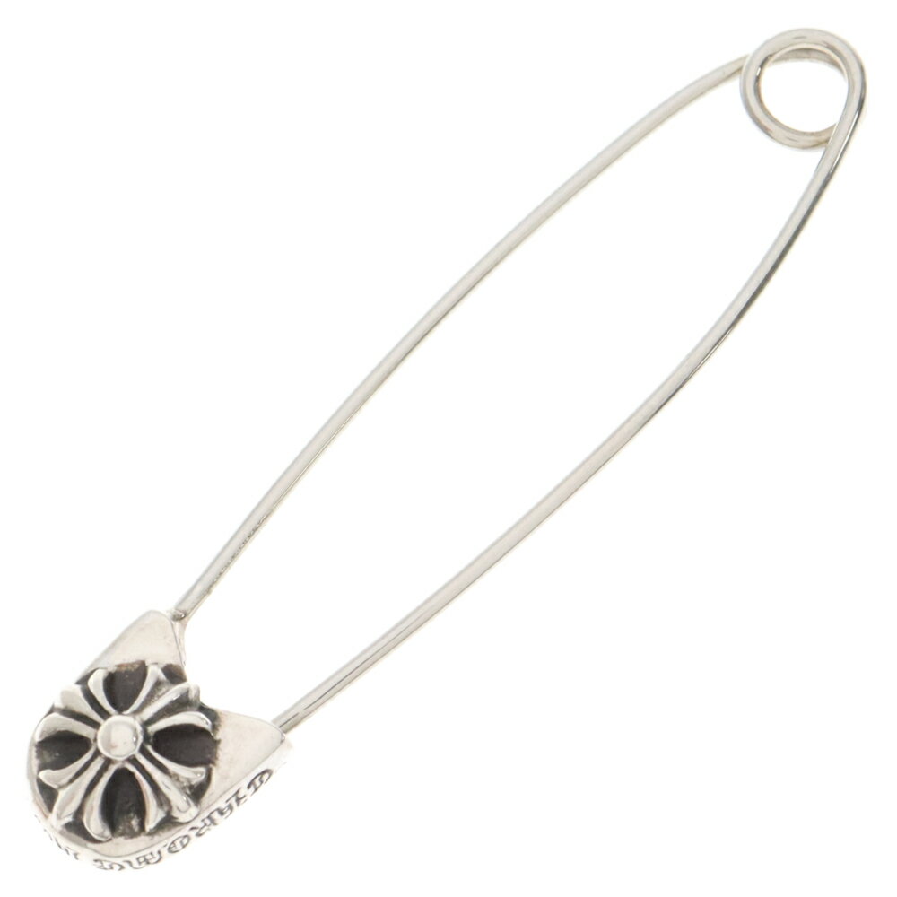 CHROME HEARTS(クロムハーツ) SAFETY PIN LG ラージセーフティピン シルバー ネックレストップ【中古】【程度B】【カラーシルバー】【取扱店舗BRING札幌店】