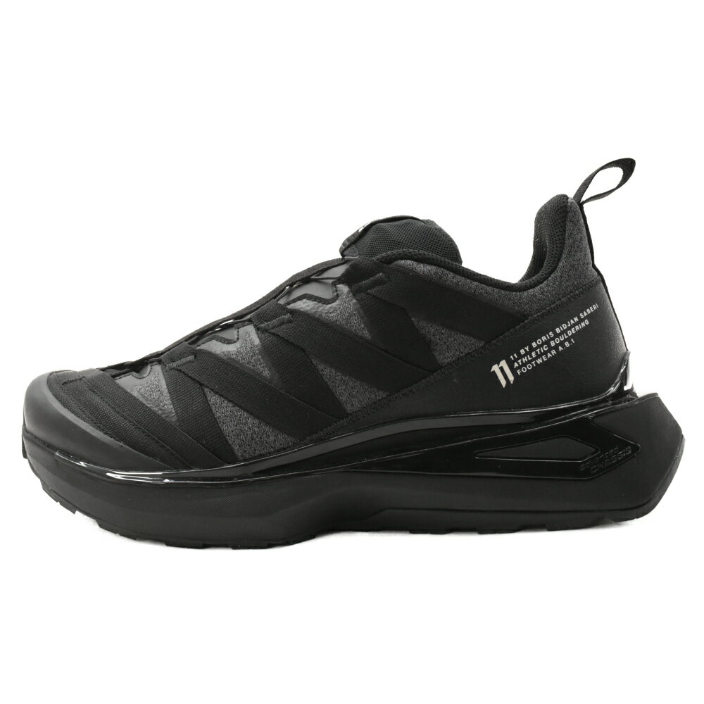 SALOMON(サロモン) サイズ:29cm/US11 ×11 By Boris Bidjan Saberi FOOTWEAR A.B.1 Sneakers 473926 スニーカー ブラック 29cm/US11【中古】【程度A】【カラーブラック】【取扱店舗BRING札幌店】