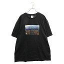 SUPREME(シュプリーム) サイズ:XL 22AW × ACG GRID PHOTO TEE ナイキ エーシージー グリッド フォトプリント クルーネック カットソー 半袖Tシャツ ブラック【中古】【程度B】【カラーブラック】【取扱店舗BRING THRIFT CLOSET】