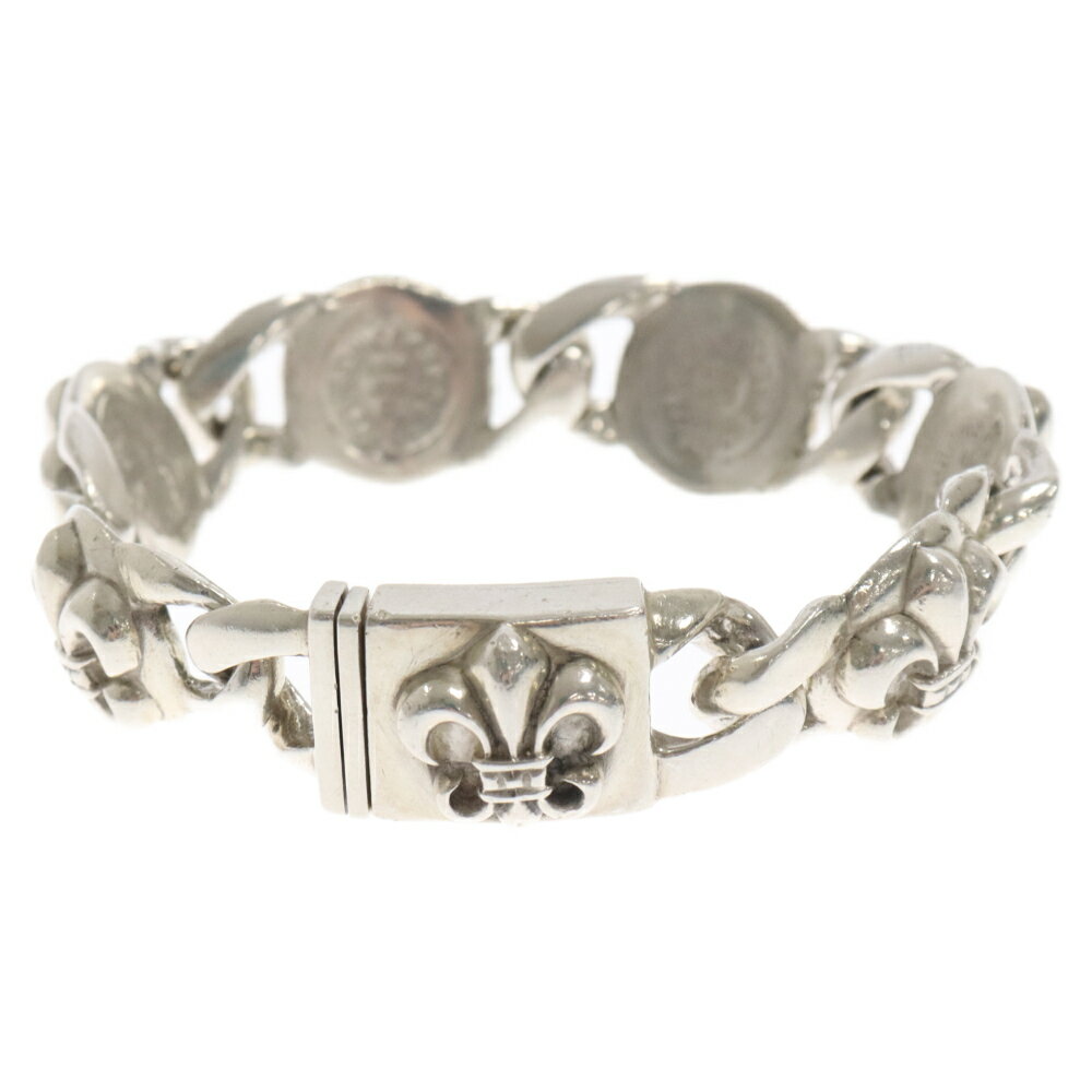 CHROME HEARTS(クロムハーツ) サイズ:6LINK BS FLUER LINK BSフレアリンク ID ブレスレット シルバー 6LINK【中古】【程度B】【カラーシルバー】【取扱店舗BRING心斎橋店】