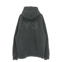 Y-3(ワイスリー) サイズ:2XL CLASSIC BACK LOGO FULL-ZIP HOODIE バックロゴジップ パーカー FN3363 ブラック【中古】【程度B】【カラーブラック】【オンライン限定商品】