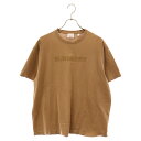 BURBERRY(バーバリー) サイズ:M ロゴプリントオーバーサイズ半袖Tシャツ 半袖カットソー ブラウン 8055310【中古】【程度A】【カラーブラウン】【取扱店舗BRING札幌店】